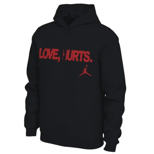 Love Hurts Black Hoodie