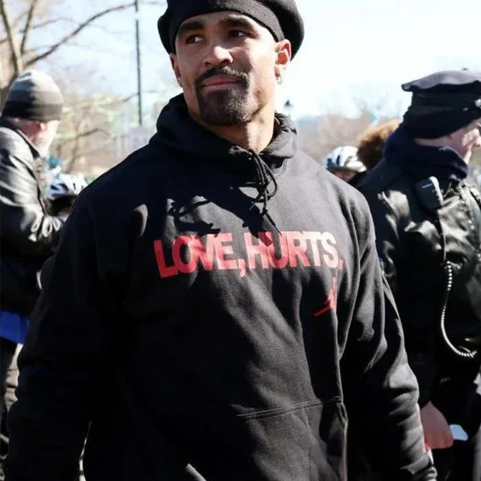 Love Hurts Black Hoodie