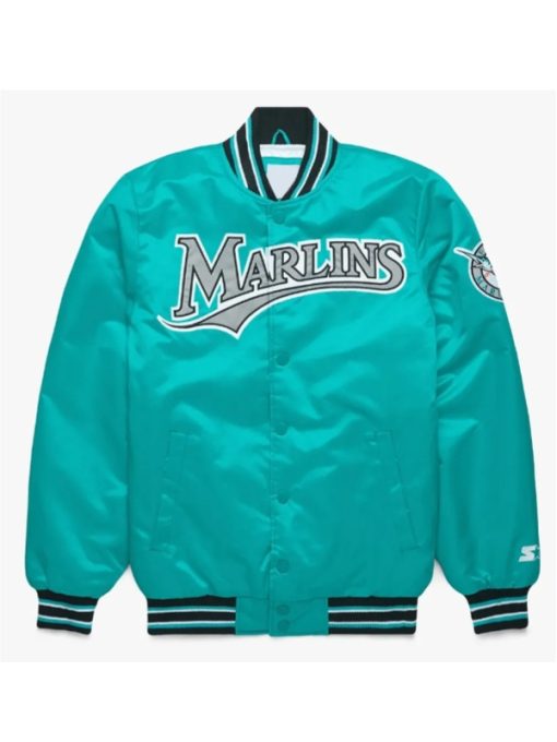 Miami Marlins Teal Jacket