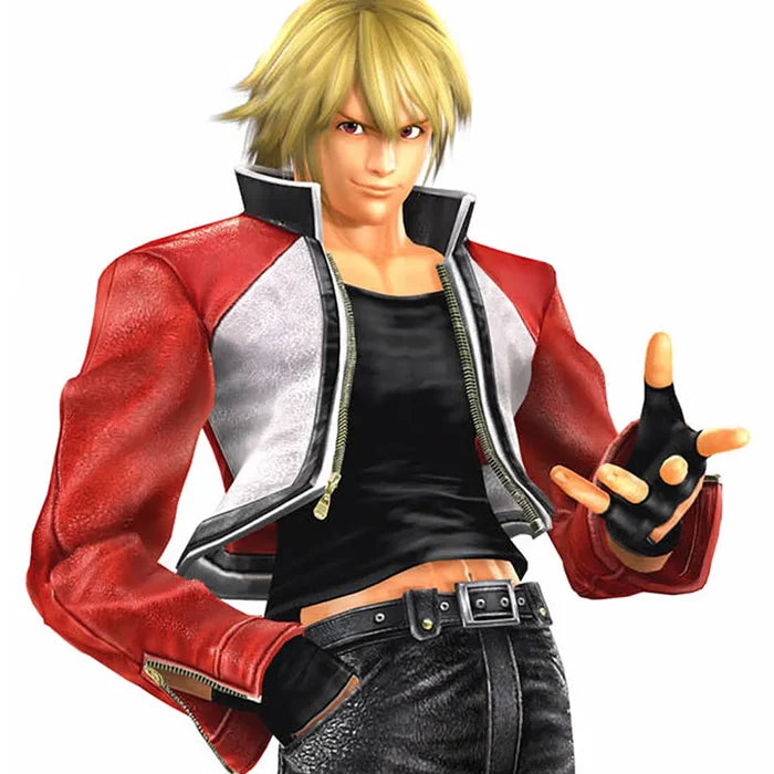 Rock Howard Red and White Jacket
