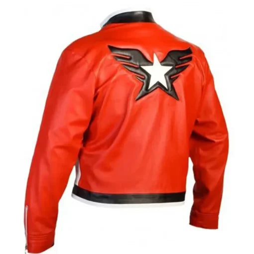 Rock Howard Red and White Jacket
