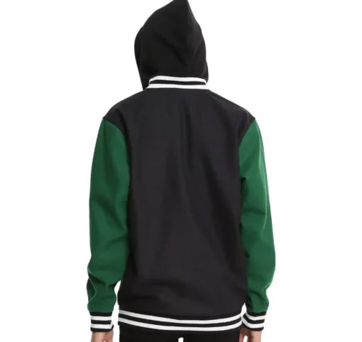 Slytherin Varsity Green and Black Jacket