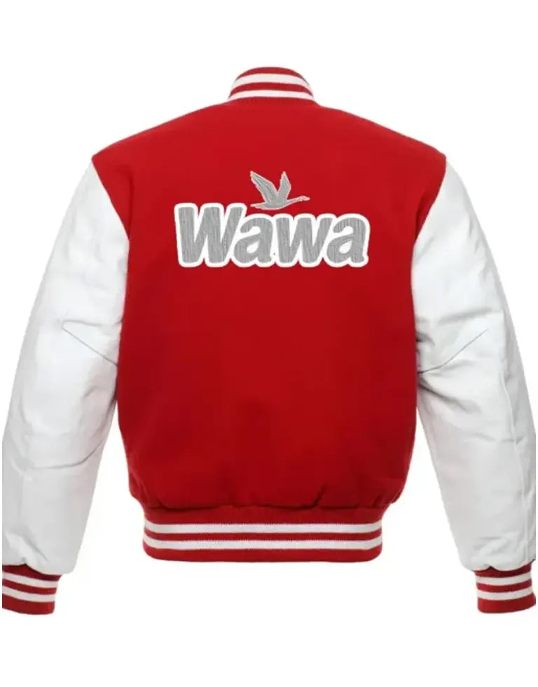 Wawa Varsity Red and White Jacket